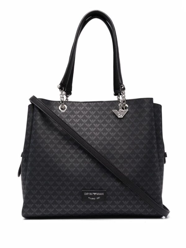 17510780_36636867_1000-1.jpg Emporio Armani monogram-print tote bag