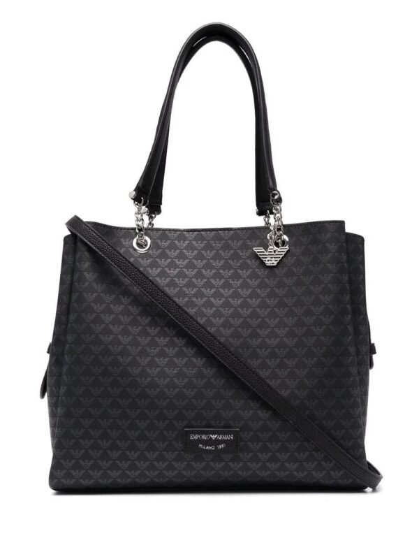 17510780_36636867_1000.jpg Emporio Armani monogram-print tote bag