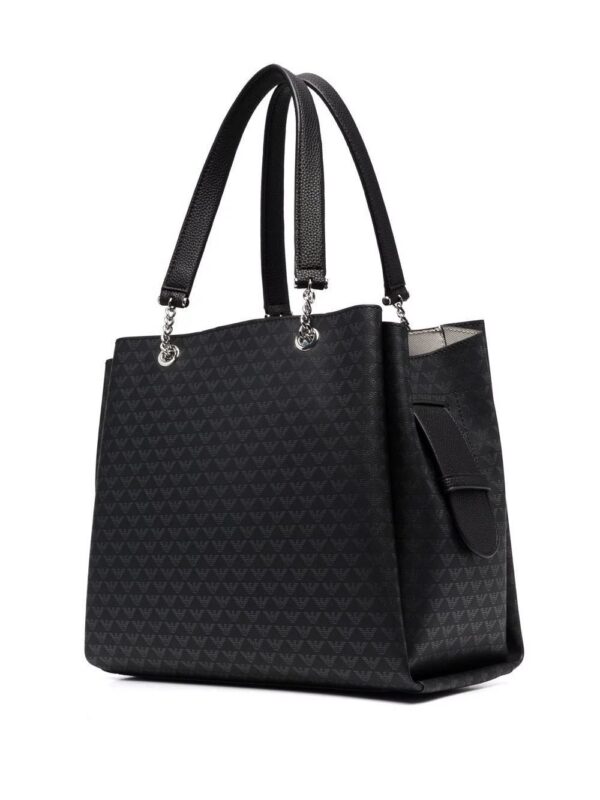 17510780_36638828_1000.jpg Emporio Armani monogram-print tote bag