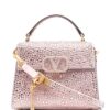 17529660_39661157_1000.jpg Valentino Garavani gem-embellished VSLING mini bag
