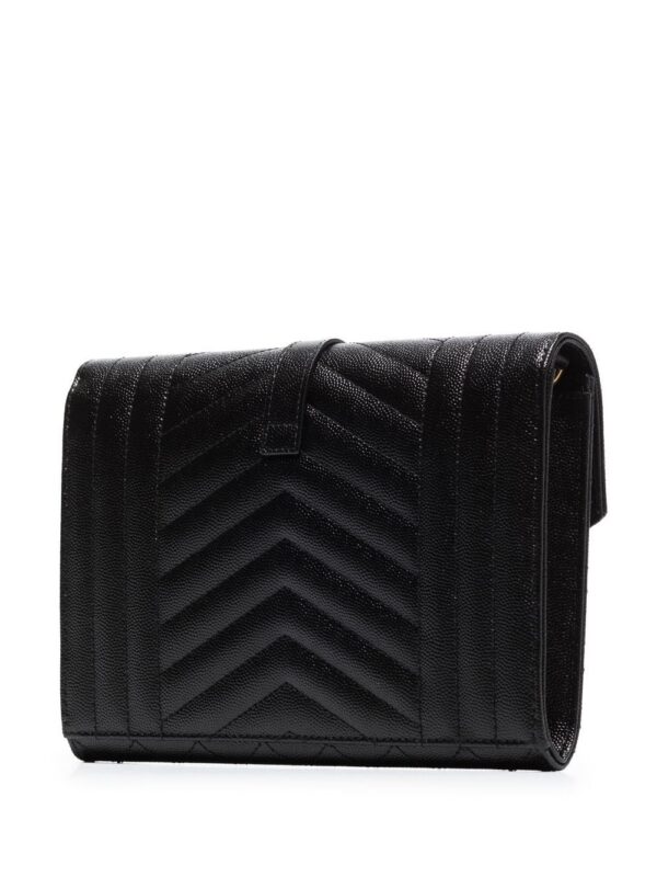 17535084_39577864_1000.jpg Saint Laurent Monogram envelope clutch bag.