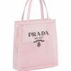 Prada  logo-print sequin-embellished mini bag