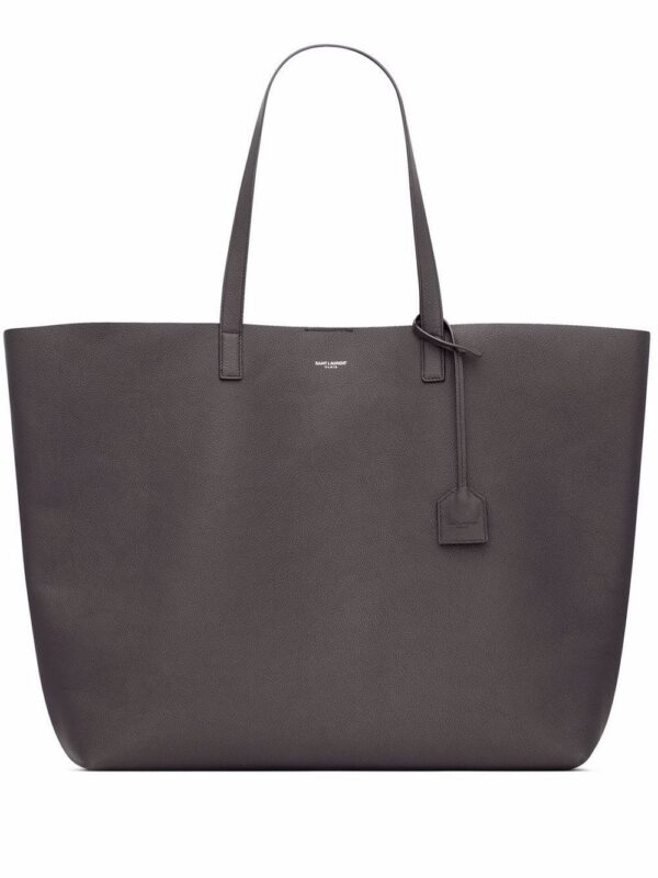 17554293_38519801_1000.jpg Saint Laurent embossed-logo tote bag