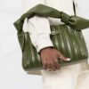 17559961_dcf13eff-cb82-41c4-805a-eb892d848445_1000.jpg Karl Lagerfeld x Amber Valletta pleated tote