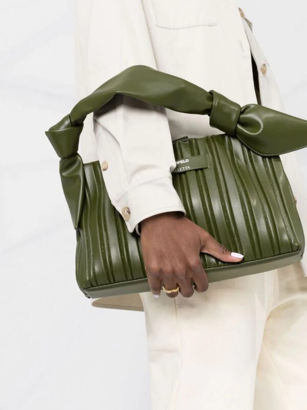 17559961_dcf13eff-cb82-41c4-805a-eb892d848445_1000.jpg Karl Lagerfeld x Amber Valletta pleated tote