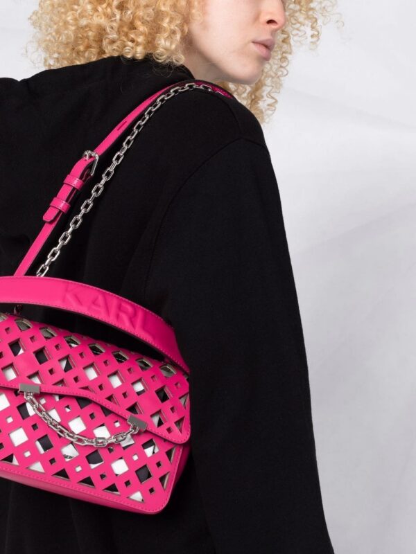 17559975_36779171_1000-1.jpg Karl Lagerfeld K/Karl Seven Soft laser-cut tote bag