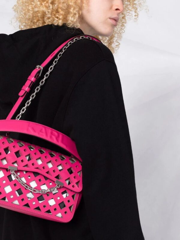 17559975_36779171_1000.jpg Karl Lagerfeld K/Karl Seven Soft laser-cut tote bag