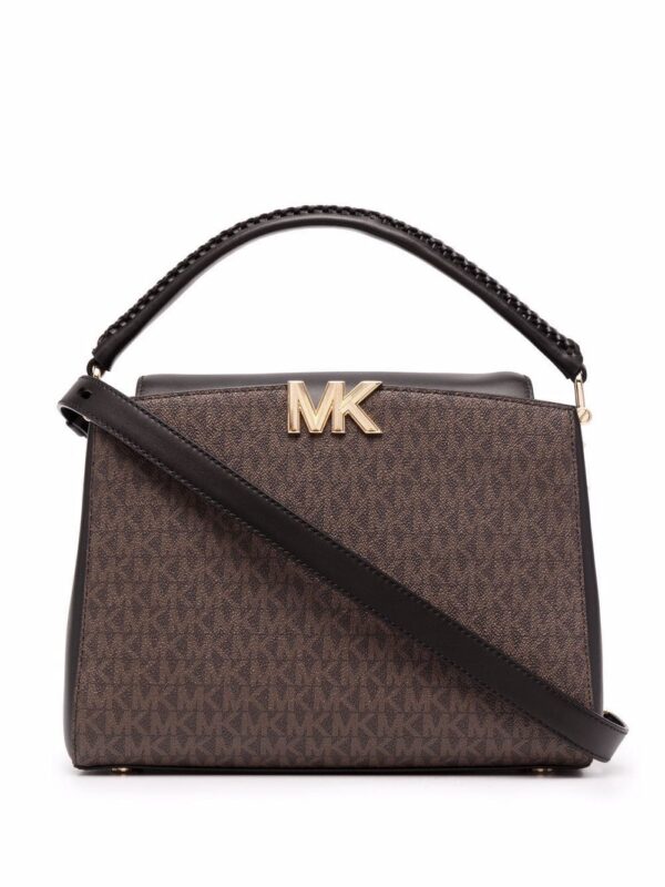17561232_36576167_1000-1.jpg Michael Kors monogram-print logo tote bag
