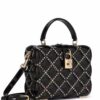 Dolce & Gabbana Dolce Box rhinestone-embellished top-handle bag