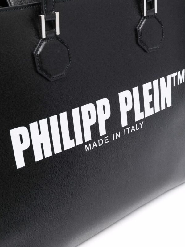 Philipp Plein TM leather tote bag