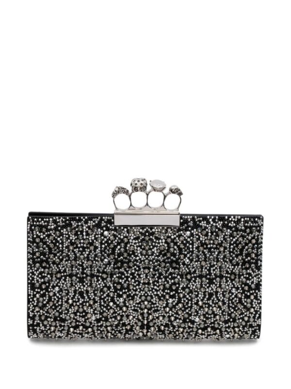 17609467_53334681_1000.jpg Alexander McQueen embellished-knuckle-clutch bag
