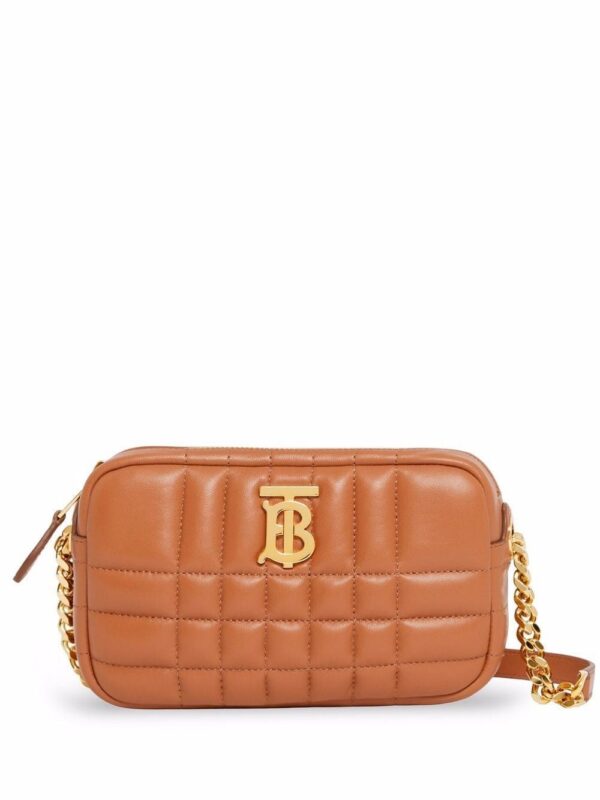 Burberry mini Lola quilted camera bag