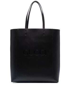 17656364_36919451_1000.jpg Gucci debossed leather tote bag