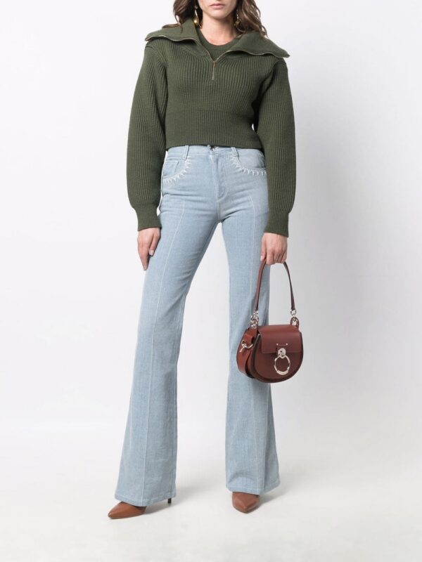 Chloé Tess ring-embellished shoulder bag