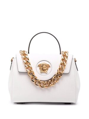 17680627_38406587_1000.jpg Versace La Medusa leather tote bag