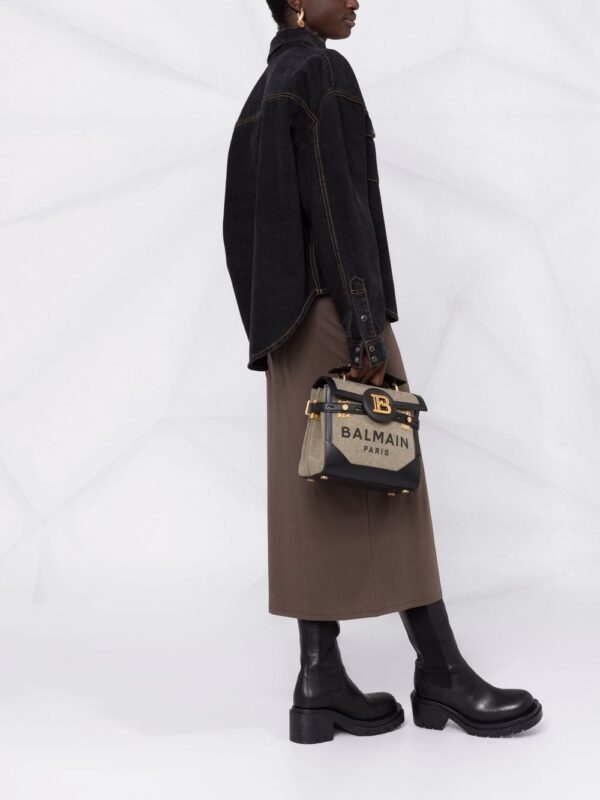 17691013_37053102_1000.jpg Balmain B-Buzz 23 canvas tote bag