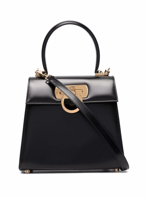 17714576_37229255_1000.jpg Ferragamo Gancini leather tote bag