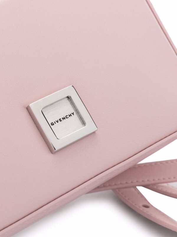 17714702_37154489_1000.jpg Givenchy logo-plaque leather satchel bag
