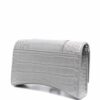 17730590_37737309_1000.jpg Balenciaga Hourglass crocodile-effect clutch bag