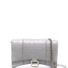 17730590_37737310_1000.jpg Balenciaga Hourglass crocodile-effect clutch bag