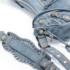 17731543_53538564_1000.jpg Balenciaga small Le Cagole denim shoulder bag