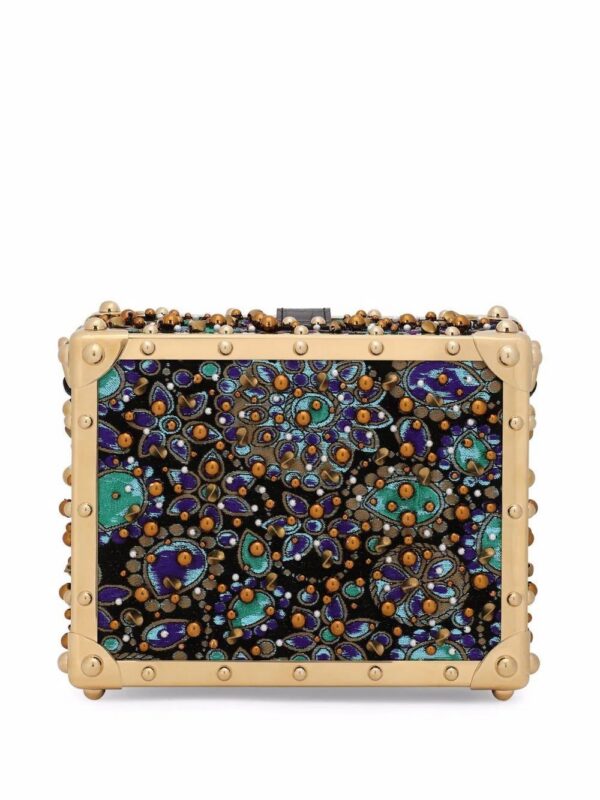 17734706_37954507_1000.jpg Dolce & Gabbana Dolce Box jacquard shoulder bag