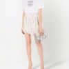Dolce & Gabbana fringed leather clutch bag