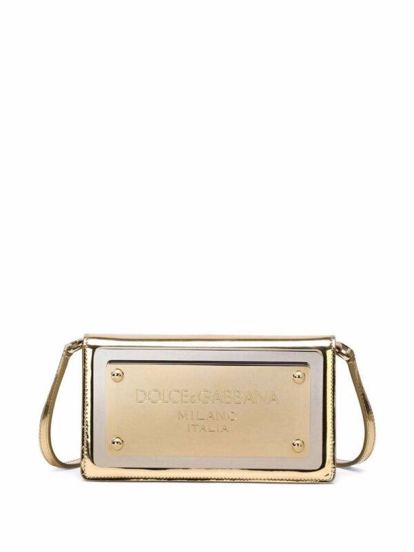 17734749_37956554_1000.jpg Dolce & Gabbana logo-tag leather phone bag