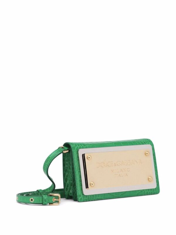 17735021_38589394_1000.jpg Dolce & Gabbana logo-tag leather phone bag