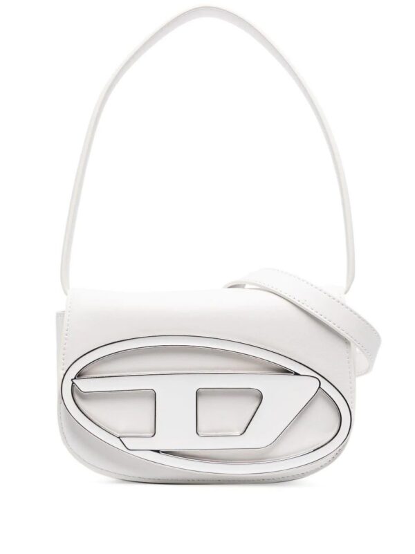 Diesel logo-plaque tote bag