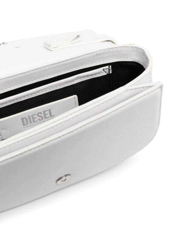 Diesel logo-plaque tote bag