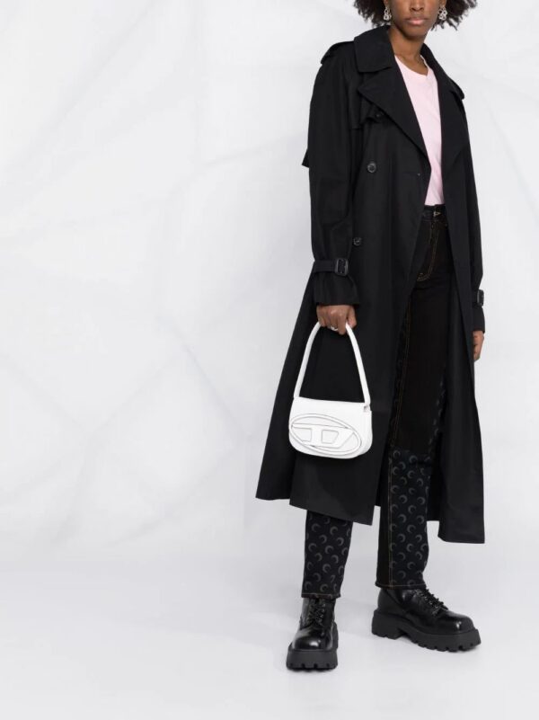 Diesel logo-plaque tote bag