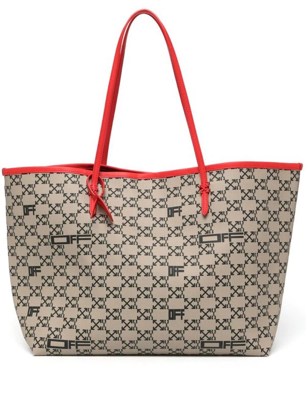 17774843_37844831_1000.jpg Off-white Arrows-logo print tote bag