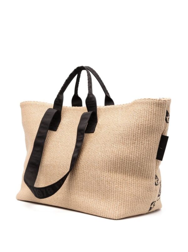 17795941_5b1189f6-c0fe-4871-8f87-17fcbd4cae2d_1000.jpg Philipp Plein monogram-motif wicker tote bag
