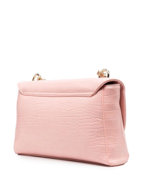 17827762_39973569_1000.jpg Love Moschino logo-plaque crocodile-effect shoulder bag