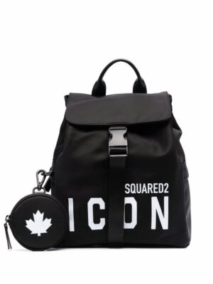 DSQUARED2 icon logo-print backpack