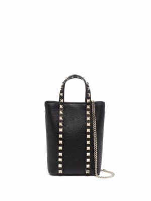 17887803_38155305_1000.jpg Valentino Garavani Rockstud chain-strap tote bag