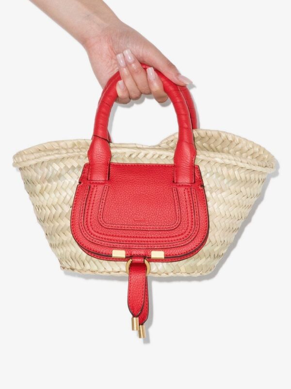 17912407_40512300_1000.jpg Chloé Marcie raffia tote bag