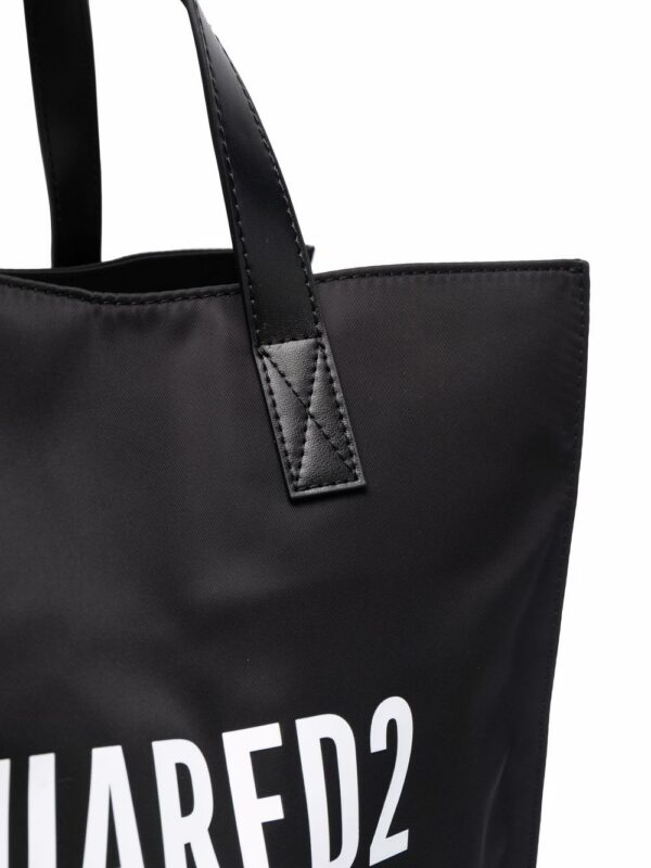 17912871_37807007_1000.jpg Dsquared2 logo-print tote bag