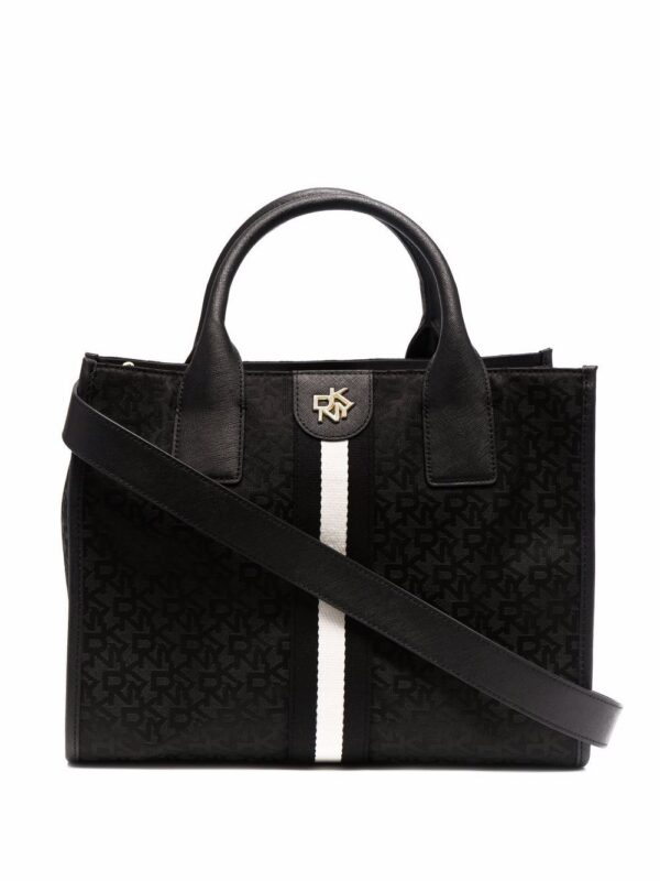 17952232_37944901_1000.jpg DKNY Carol monogram-print tote bag