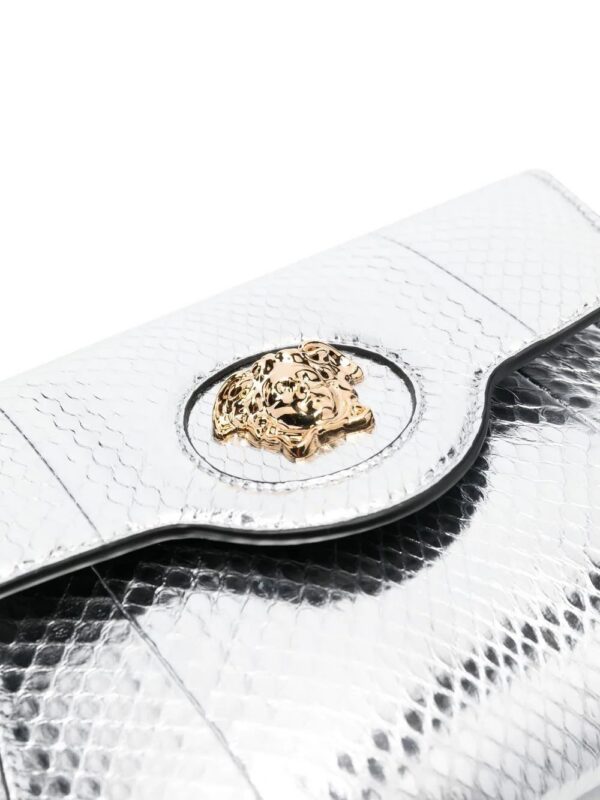 17966520_41152733_1000.jpg Versace La Medusa metallic shoulder bag