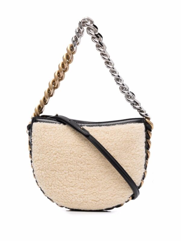 17968015_37986143_1000.jpg Stella McCartney small Frayme faux-shearling bag