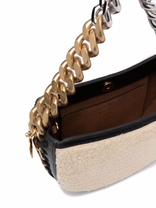 17968015_37988365_1000.jpg Stella McCartney small Frayme faux-shearling bag