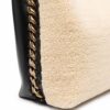 Stella McCartney  large faux-shearling tote bag