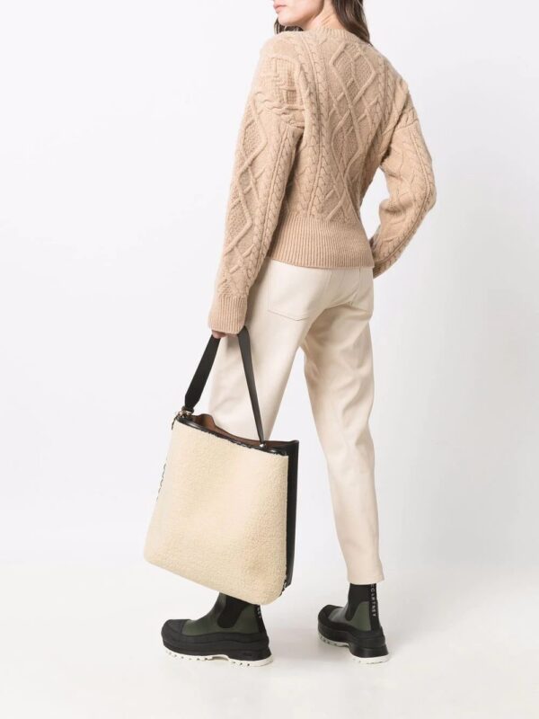 17968017_37989500_1000.jpg Stella McCartney large faux-shearling tote bag
