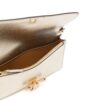 Tory Burch Eleanor metallic clutch