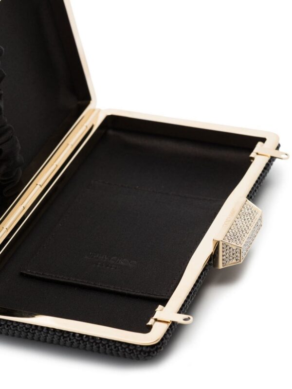 17981923_39705774_1000.jpg Jimmy Choo Clemmie crystal-embellished clutch