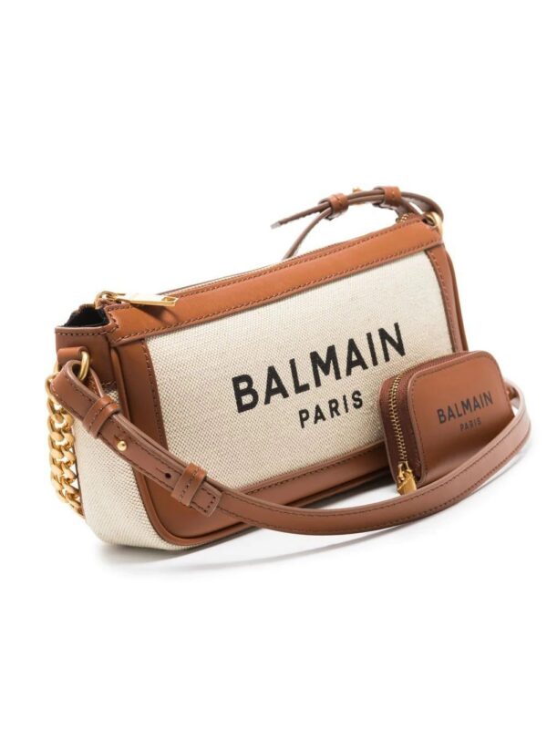 17982729_40024456_1000.jpg Balmain B-Army logo-print shoulder bag