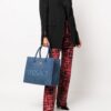 17997494_40967624_1000.jpg Versace Medusa denim tote bag