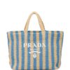 18004086_38162802_1000.jpg Prada logo-embroidered straw tote bag